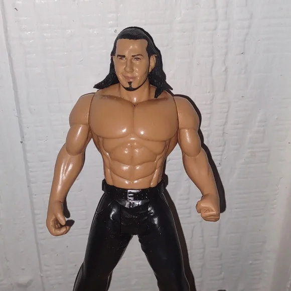 2005 WWE Matt Hardy Action Figure Jakks Pacific Black Pants - Picture 3 of 8